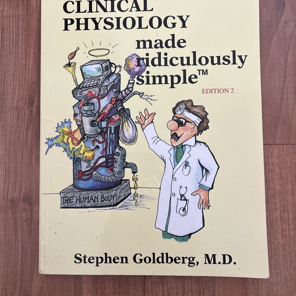 Clinical Physiology Made Ridiculously Simple by Stephen Goldberg 2nd Edition - Picture 2 of 3